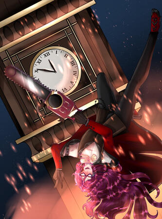 London Bridge is burning down