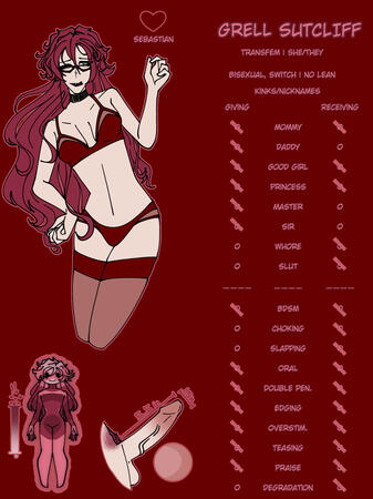 NSFW Grell Headcanons